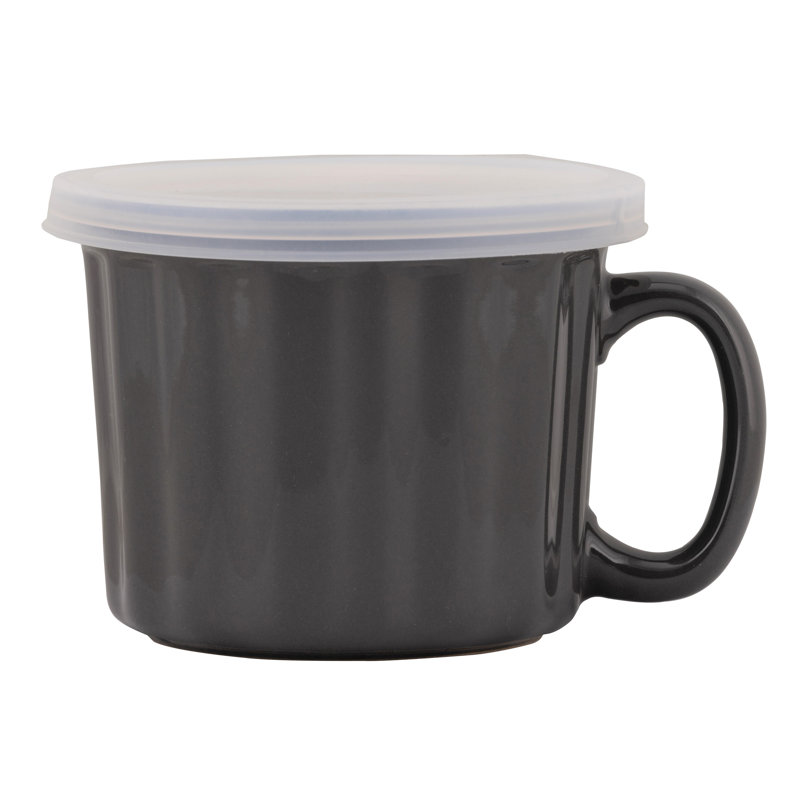 Tasse à soupe Infinity, Gris charbon