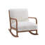 Chaise berçante en bois massif et tissu Braea-1579545862