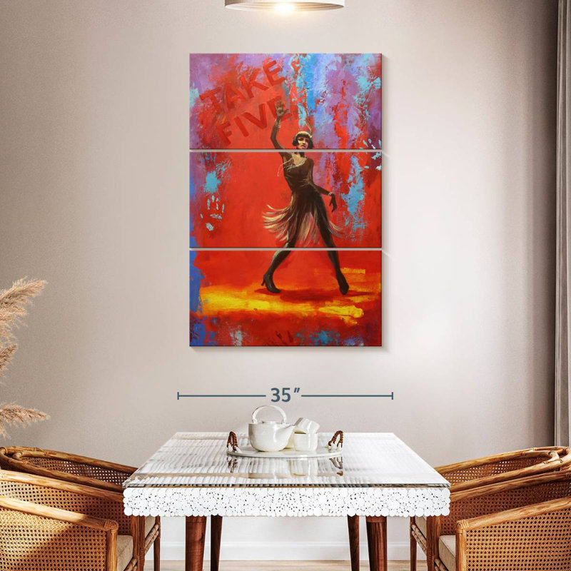 Enn Dancer, 32" H x 20" W