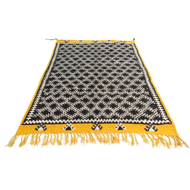 Tapis de couloir noir Oavia