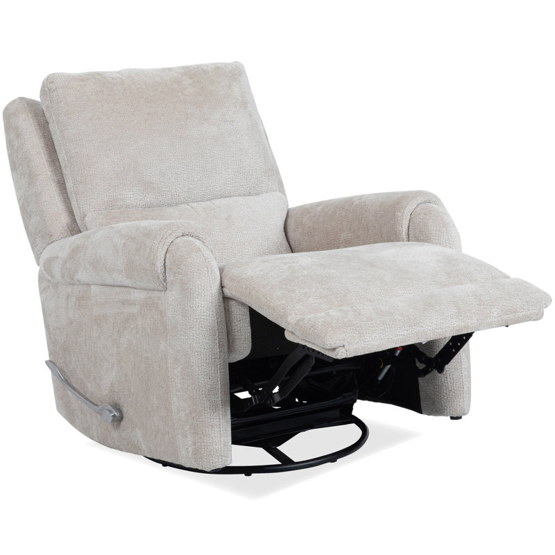 Fauteuil inclinable et oscillant manuel Alyre, Brume écru