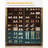 25.6 Inches 10-Tier White Wooden Shoe Storage Cabinet, Modern 30-Cubby Wooden Shoe Rack Organizer-1051066438