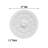 37'' H x 37'' W x 1.5'' D Ceiling Medallion