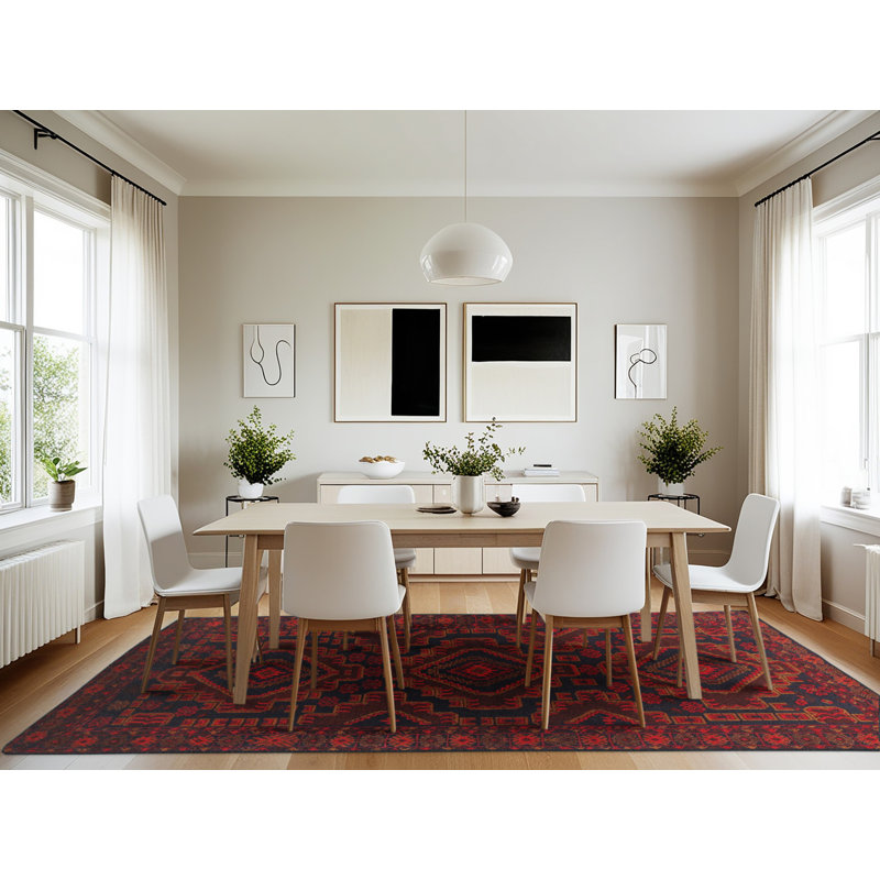 Aljean Oriental Indoor Rug, Rectangle 7' x 10'