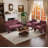 Modern Double Compact Upholstered Sofa-248923513