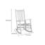 Chaise berçante Anabiya-1784142264