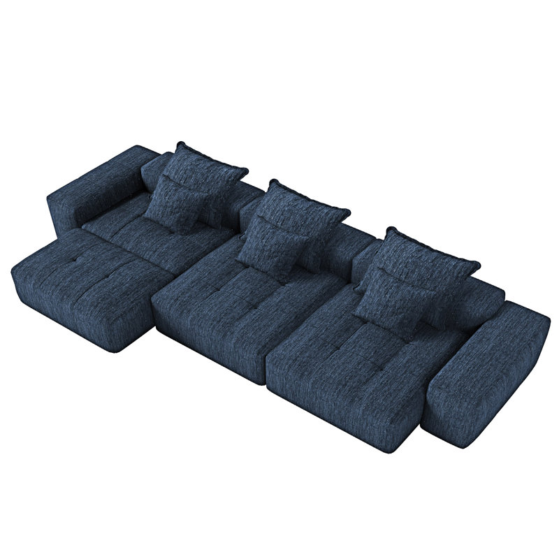 Canapé modulaire, Bleu