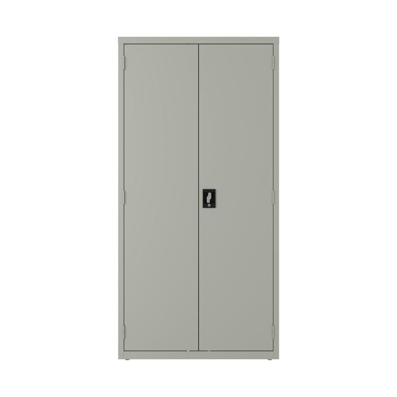 Armoire de rangement à 3 tablettes, Gris