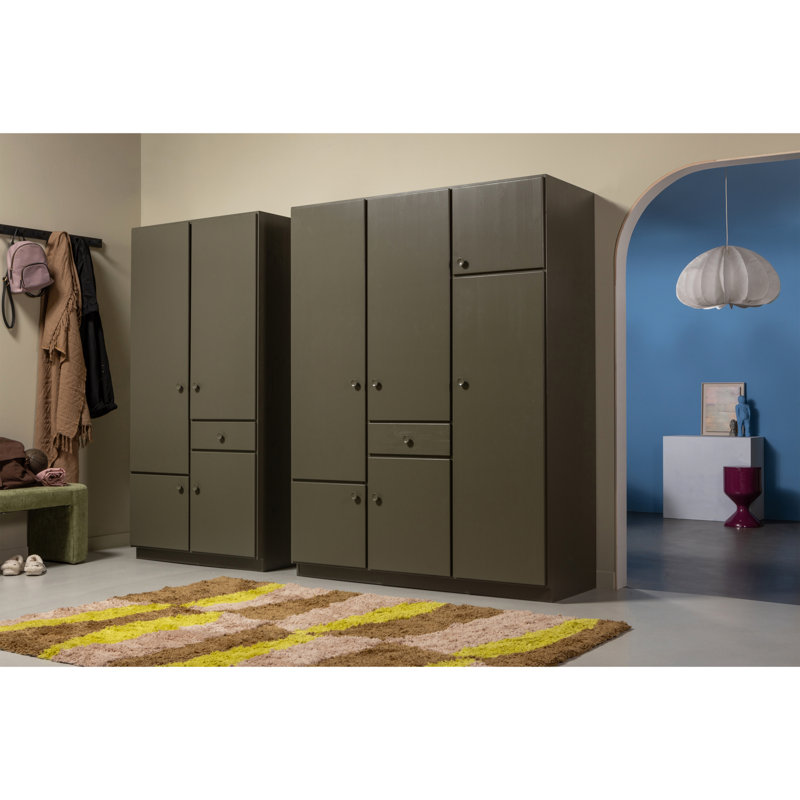 Alfie 4 Door Pine Wardrobe