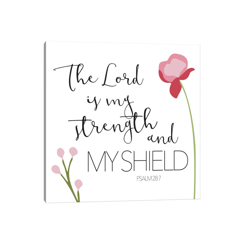 The Lord by Mlli Villa - Print on Canvas, 45.72cm H x 45.72cm W x 1.91cm D, Wrapped Canvas