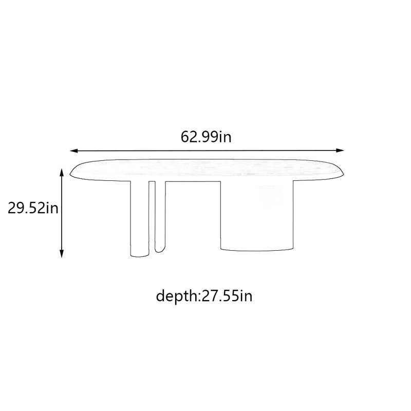 Jesstin, 29.52"H x 62.99"L x 27.55"W