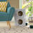  PETMAKER 2-Storey Cat Condo and Scratching Pad, Grey