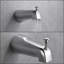 Système de garniture de douche Nita Vantage: pomme de douche ronde, ensemble de poignée simple, bec de baignoire et valve brute incluse-92461003