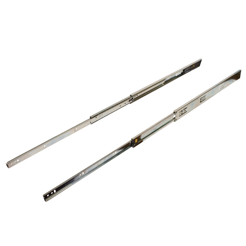 Glissière de tiroir à roulement à billes pleine extension 700mm (28 "), H 1,75 po x l 28 po x P 0,5 po
