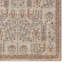 Tapis ardoise / bronze à motif floral Regard-201450594