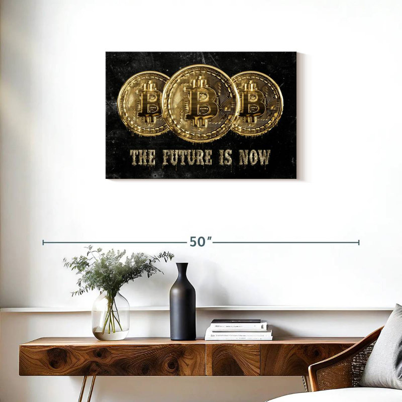 Kerner Bitcoin, l'avenir, c'est maintenant, H 20 po x l 30 po