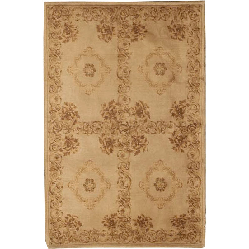 Savonnerie Wool Southwestern Area Rug