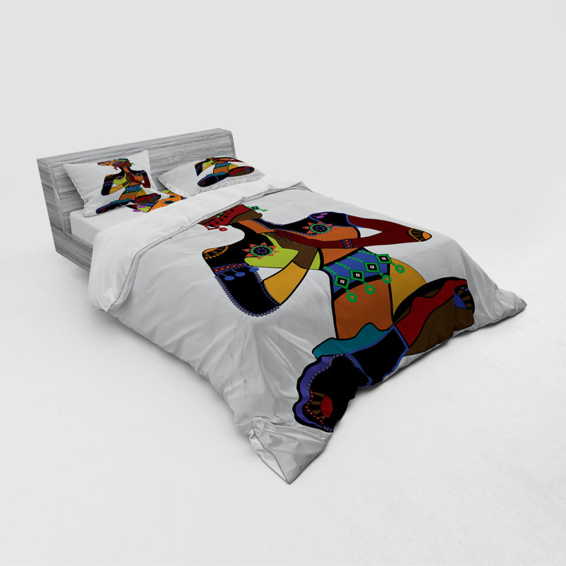 Eclectic Polyester Duvet Cover