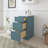 15" W Birch Plywood Freestanding Single Base 3 Drawers Storage Cabinet-95216820