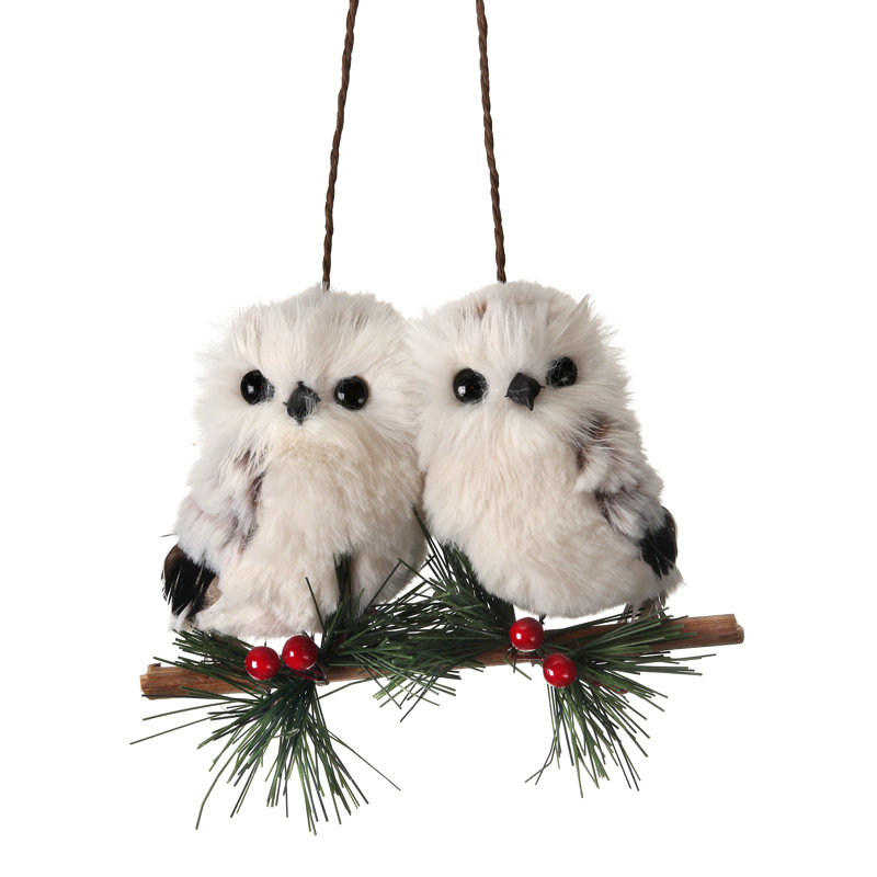 5'' Fabric Animals Hanging Figurine Ornament