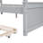 Wood Canopy Bed With Trundle Bed-430650335