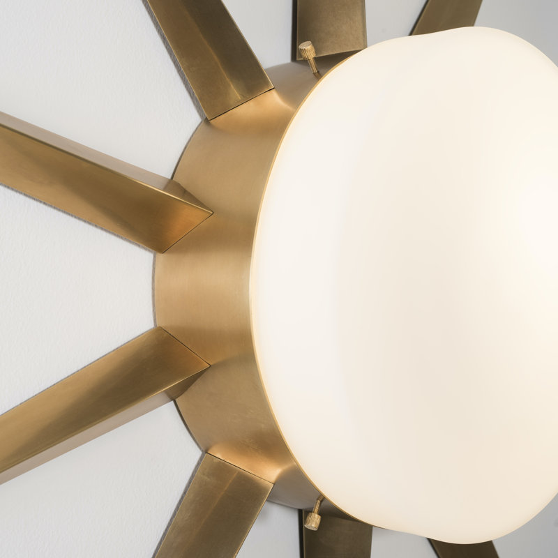1 - Light LED Flush Mounted Sconce