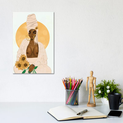 Soleil - reproduction sur toile tendue