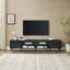 Meuble télé minimaliste à 2 portes avec rangement ouvert-1340582512-1340582479