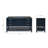 Pawley 60"'' Single Bathroom Vanity Base in Midnight Blue Only-76034388