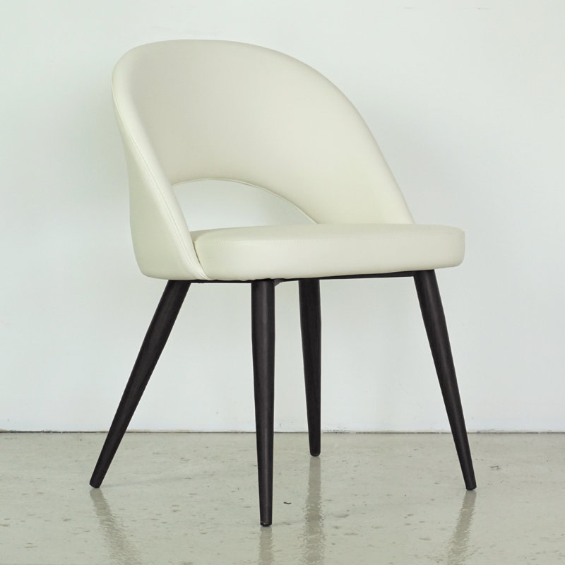 Kanthan 18'' H Velvet Upholstered Side Chair, Gray, Black