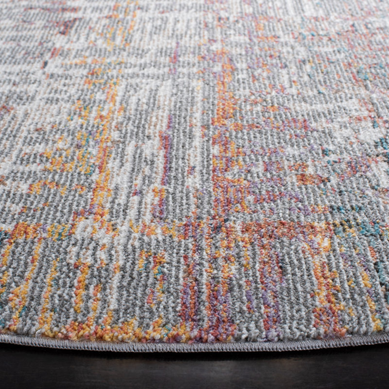Tapis abstrait Crystal Performance, Rectangle 4 pi x 5 pi 7 po