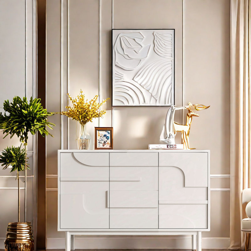 Armoire d'appoint en crémaillère crème Wind Wind