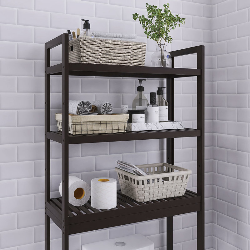 Barrero Over The Toilet Storage, Dark Brown