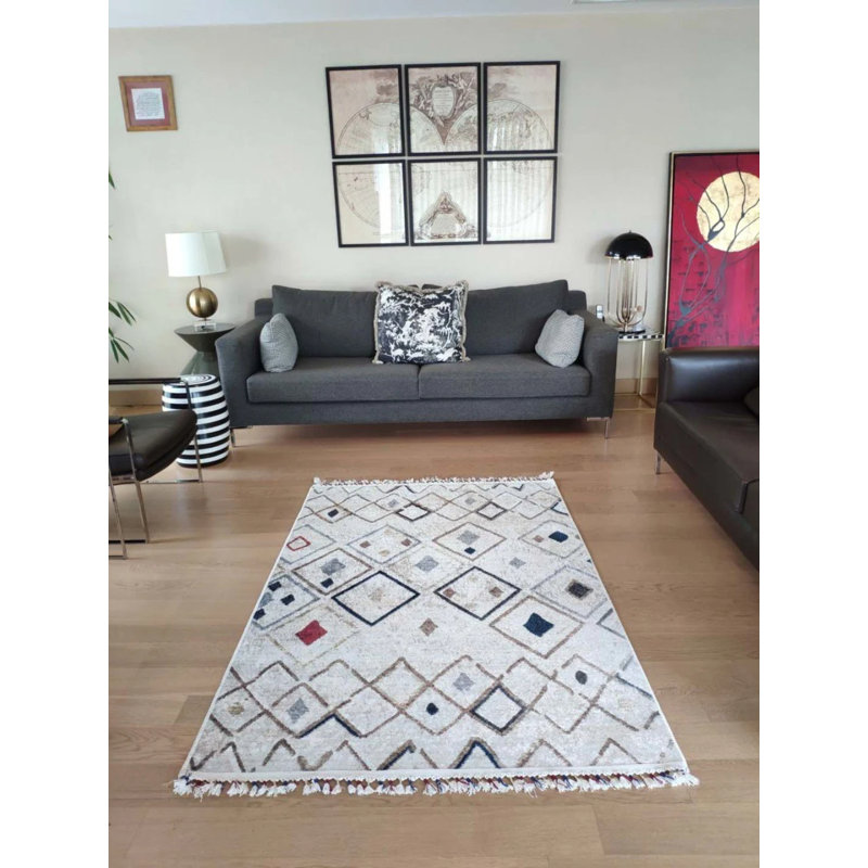 Tapis Toscana avec envers antidérapant, Carré 3 pi 3 po