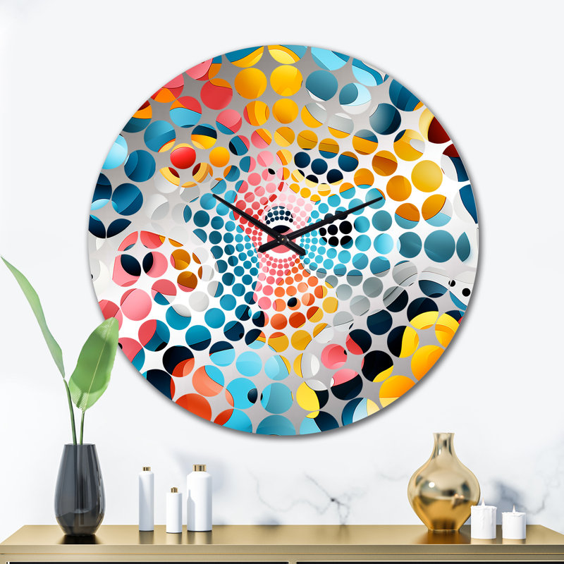 Horloge murale Popart, Grand