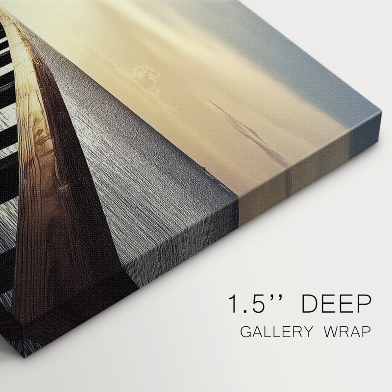 Abstract Series 10 #LXXXI-Gallery Wrapped Canvas, 16" H x 32" W