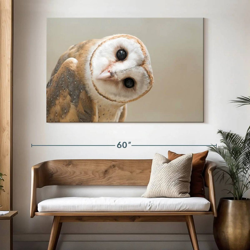 Brampt Curious Bird, 34" H x 51" W