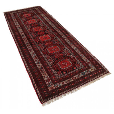 One-of-a-Kind 3'7'' X 9'3'' Area Rug in Red