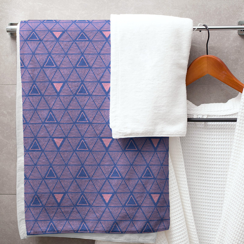 Jordao Bath Towel, Electric Purple