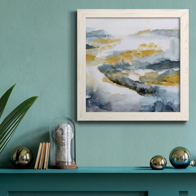 Waterway I-Premium, toile encadrée - prête à être accrochée