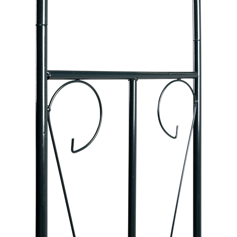 Amico 120cm W x 38cm D Arbour in Green