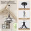 Lustres campagnards en cristal
