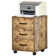 Erve 40cm Wide 3 -Drawer Mobile File Cabinet