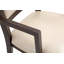 Chaise de salle à manger avec accoudoirs Leisuremod Madera