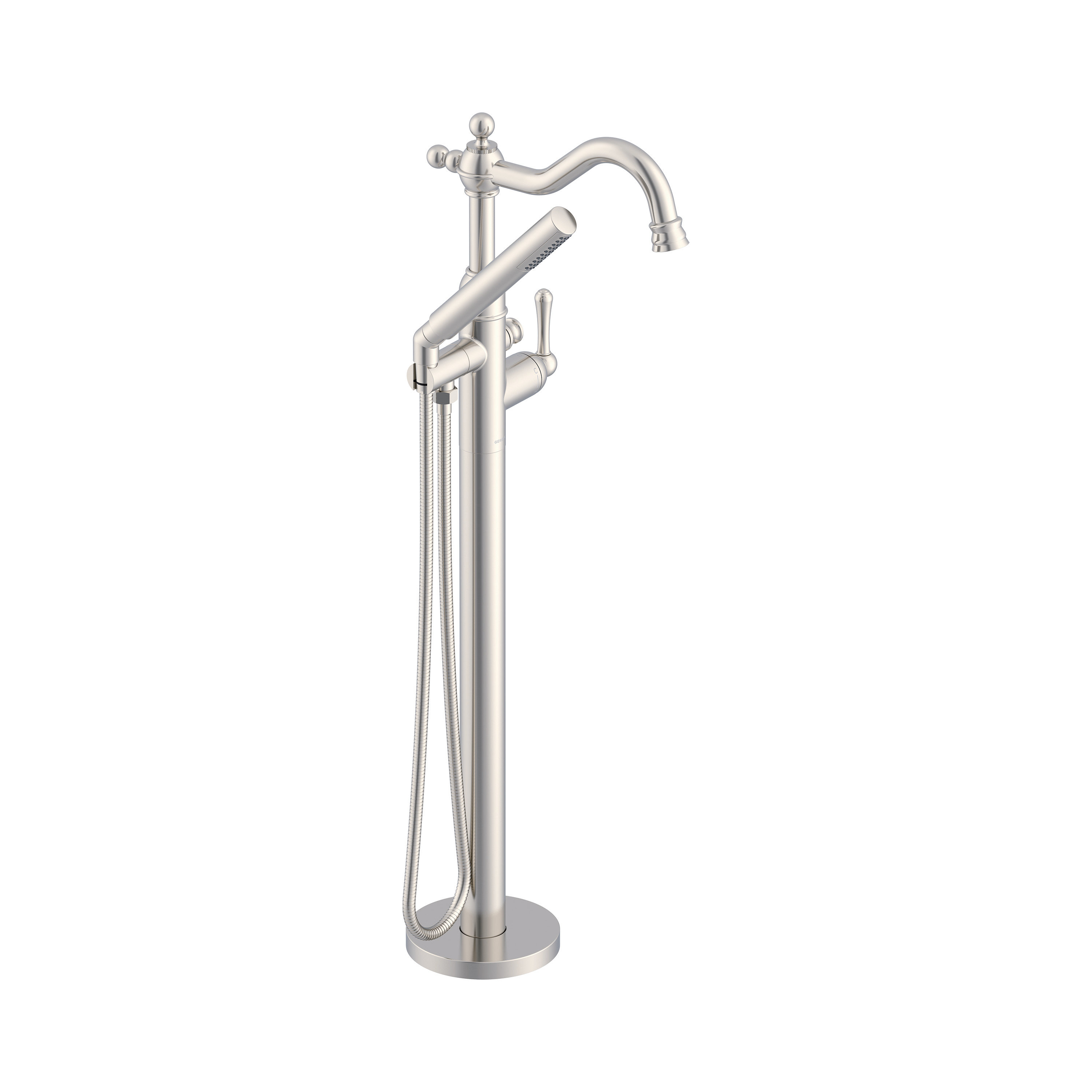 Gerber Traditional 1-Handle Freestanding Floor Mount Tub Filler Trim ...