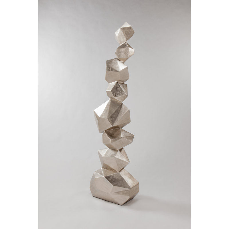 Hand Painted Abstract Decorative Object