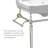 Whitehaus 24" Console with Integrated Rectangular Bowl, Brass Leg Support and Side Towel Bar-27330537-27330541