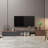 Minimalist Walnut Rectangle Extendable Tv Stand With 3 Drawers Up To 120"