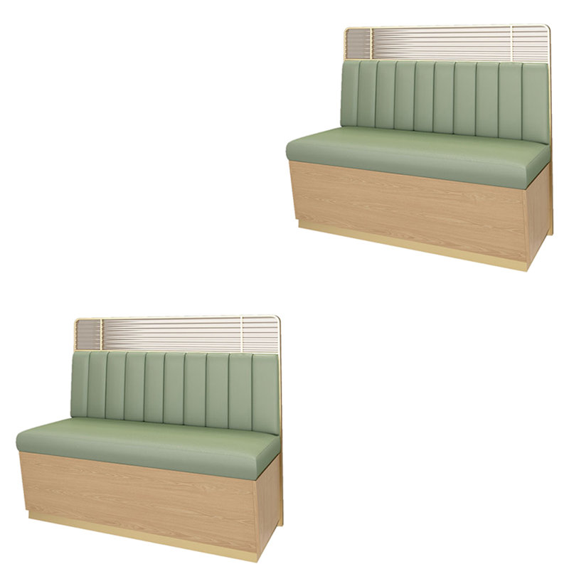 Élégant banc de restaurant haut de gamme