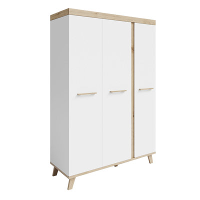 Smile 3 Door Wardrobe